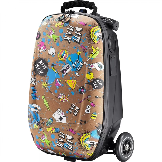Самокат MICRO LUGGAGE STEVE AOKI SOUND2GO ML0007 Самокат MICRO LUGGAGE STEVE AOKI SOUND2GO ML0007