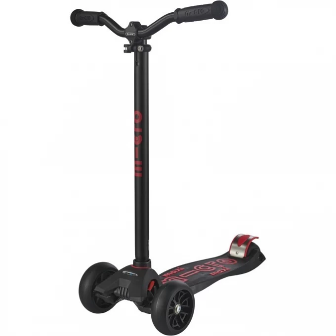 Самокат MICRO MAXI DELUXE PRO черно-красный MMD087 Самокат MICRO MAXI DELUXE PRO черно-красный MMD087